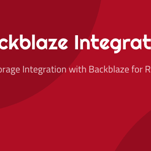 Backblaze Integration for RISE CRM