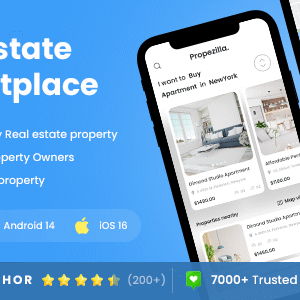 2 App Template| Real Estate App| Property Buying Selling App| Property eCommerce App| Propilla