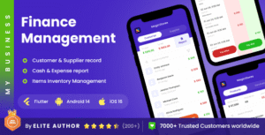 2 App Template | Finance Management | Smart Finance Tracking | Inventory Management App | My Finance