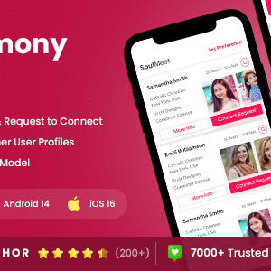 2 App Template| Matrimony App| Match Making App| Marriage App| Dating App| SoulMeet