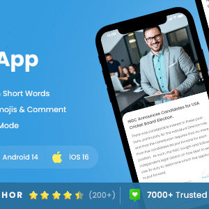 2 App Template| Online News App| Blog App | Magazine App| News Update App  | QuNews