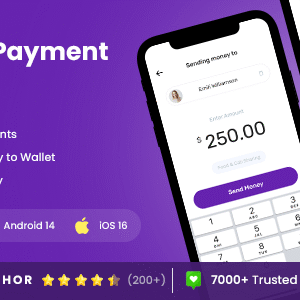 2 App Template| Online Payment| Digital Wallet| Payment Platform| Scan & Pay| Fund Transfer| DigiPay