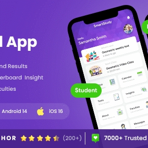 4 App| Online Class App| Coaching App| Online Exam App|  eLearning App| Online Study App| SmartStudy
