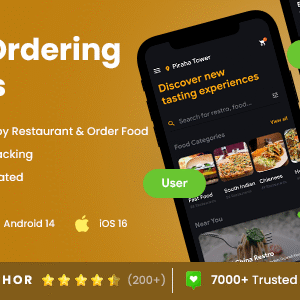 6 App | Multi Restaurant Food Ordering App | Online Food Delivery | Food Order Management  | Foodish