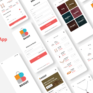 Baggit Flutter: All-in-One Jewelry App UI Kit