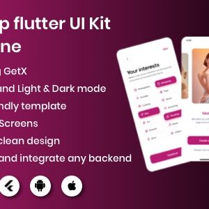 DatingU Dating App - Tinder Clone Flutter App UI Kit