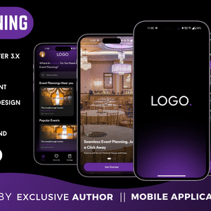 Event Planning App | Event Management App | Flutter UI Kit