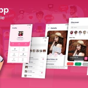 Flutter Dating app ui kit 3.13.5 supported