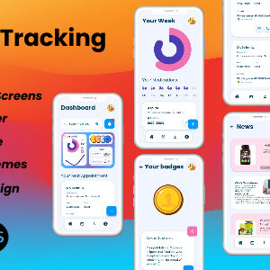 Flutter Health Tracking UI