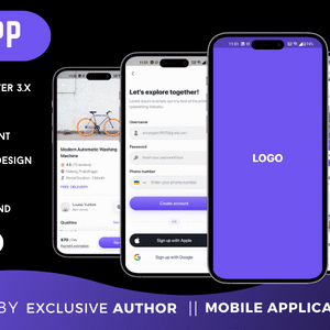 Flutter Rental App Rent Anything | Flutter UI Kit