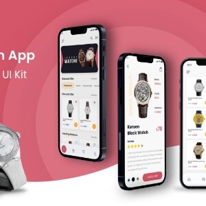 Flutter Watch Shopping App UI KIT