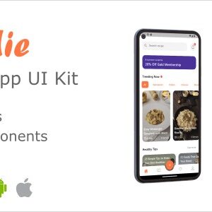Foodie - Flutter Recipe App UI Kit