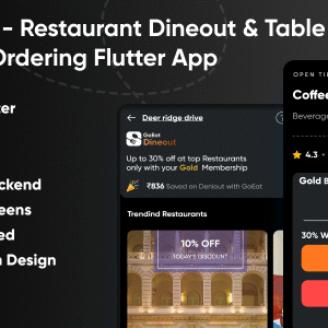 GoEat Dineout - Restaurant Table Booking App | Food Ordering Restaurant Offers & Dineout Flutter App