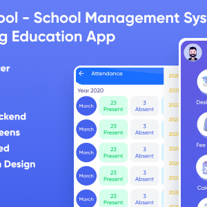 GoSchool - School Management System | E-learning Education App | Institute | Academy Flutter UI App