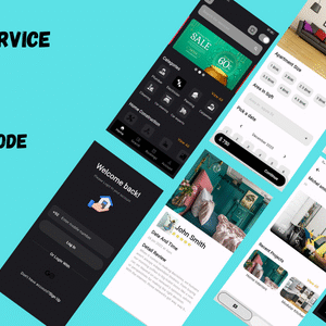 Home Service: On-Demand Home Service Handyman App Flutter ui