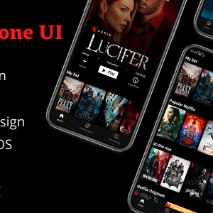 Netflix Clone App Flutter UI