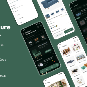 Prime Furniture Flutter App UI Kit