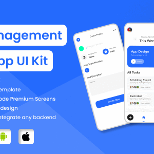 TaskU - Task Management Flutter App UI Kit