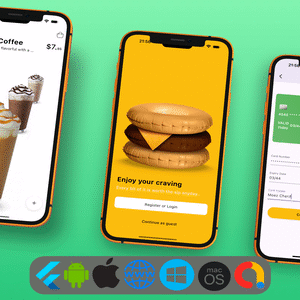 Yellow Food - UI Flutter App