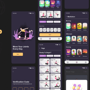 Yoga UI Kit Template